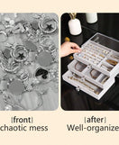 Acrylic 3 Drawer Jewelry Organizer