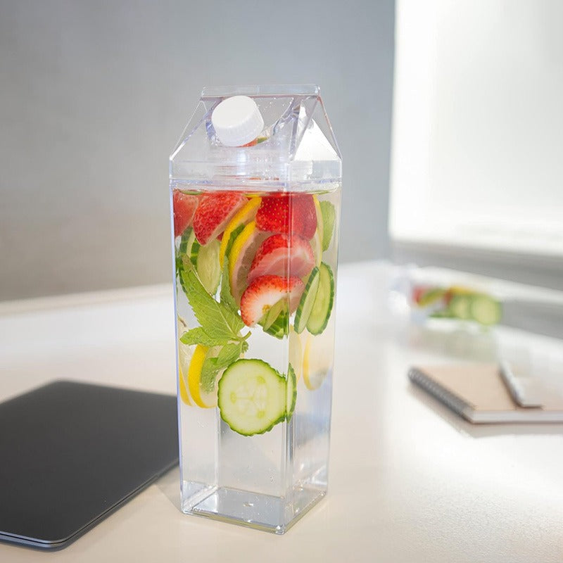 Transparent Acrylic Beverage Containers