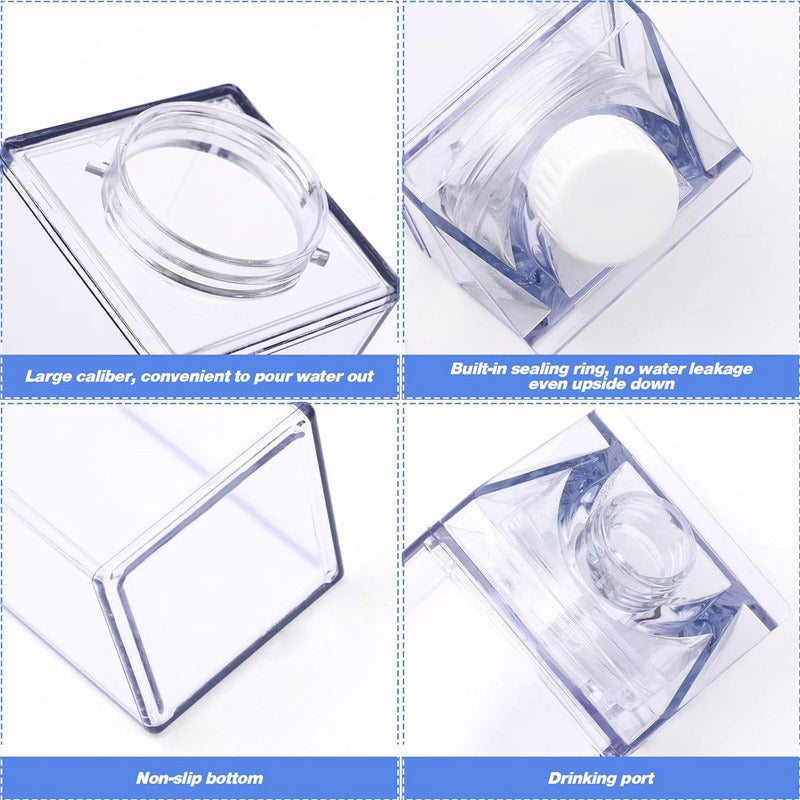 Transparent Acrylic Beverage Containers