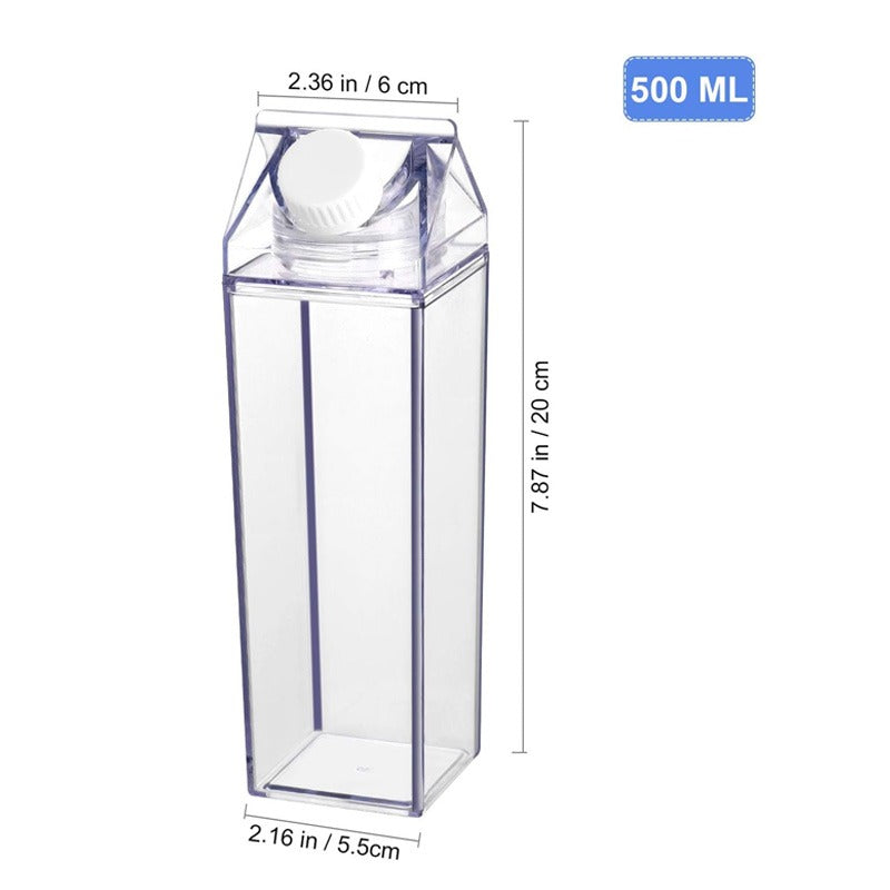 Transparent Acrylic Beverage Containers