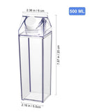 Transparent Acrylic Beverage Containers