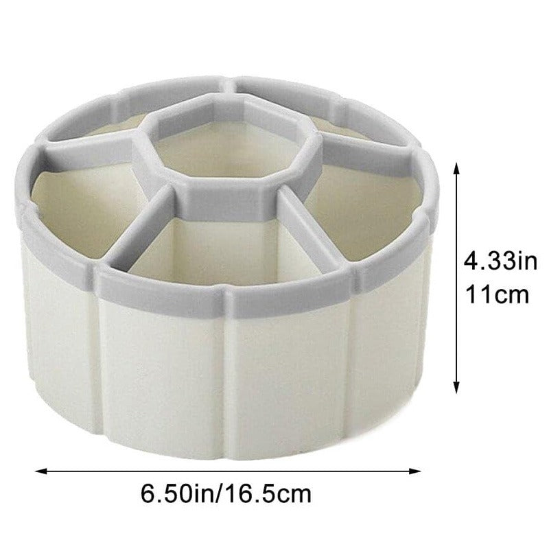 360 Rotating Makeup Brushes Holder