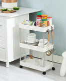 3-Tier Trolley Organizer With Wheels