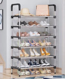 6 Layer Steel Shoe Rack Organizer