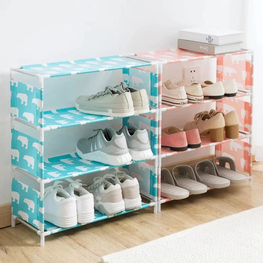 4 Layer Printed Shoe Rack DIY