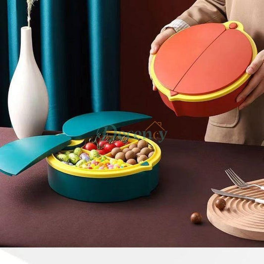 4 Partition Dry Fruit Storage Box