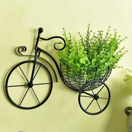 Bicycle Wall Basket Stand