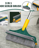 3 In 1 Floor Scrub Brush With Long Telescopic Handle