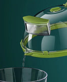 Microwave Splatter Cover With Water Steamer