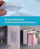 6 Pcs Double Sided Hooks Adhesive Wall Hanger