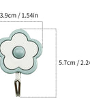 5 Pcs Flowers Key Holder
