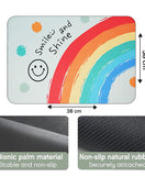 Floor Bath Mat Absorbent Non-Slip Shine Design