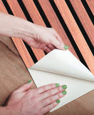 Wood Texture Wall Sheet-Brown