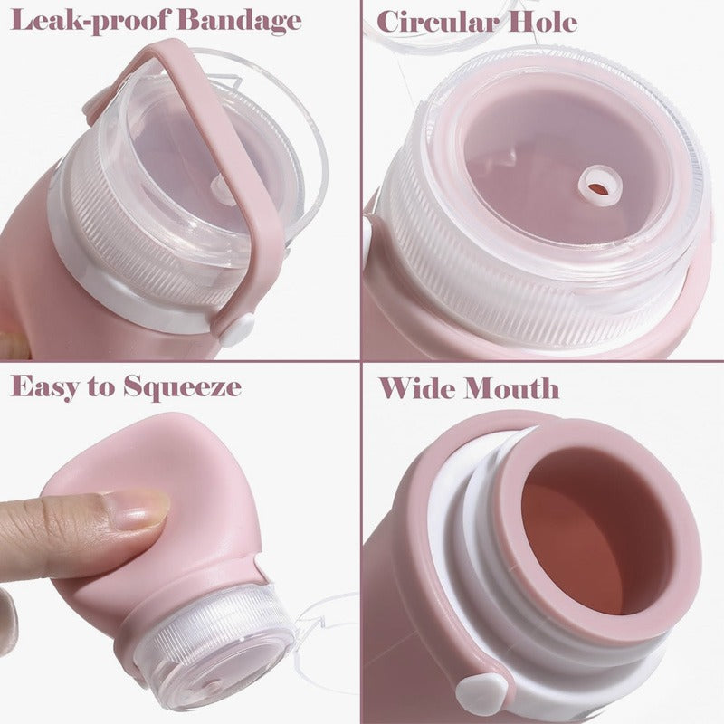 Travel Squeeze Bottle Refillable Silicone