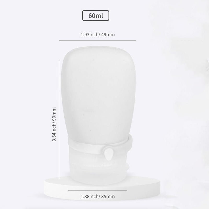 Travel Squeeze Bottle Refillable Silicone