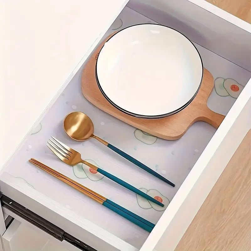 Anti-Slip Printed Drawer PVC Sheet Roll