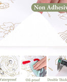 Drawer Liner Mat Gold Floral