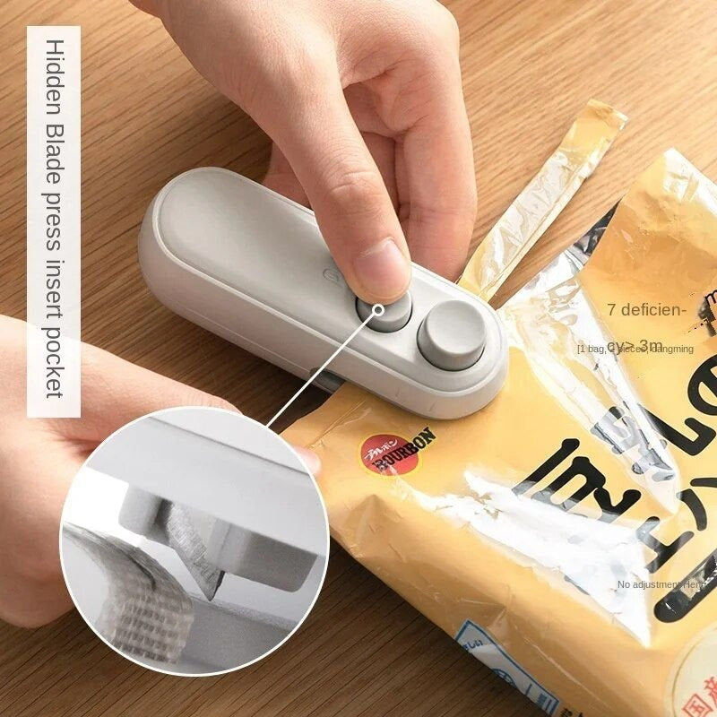Bag Sealer Rechargeable 2 In 1- Heavy Duty