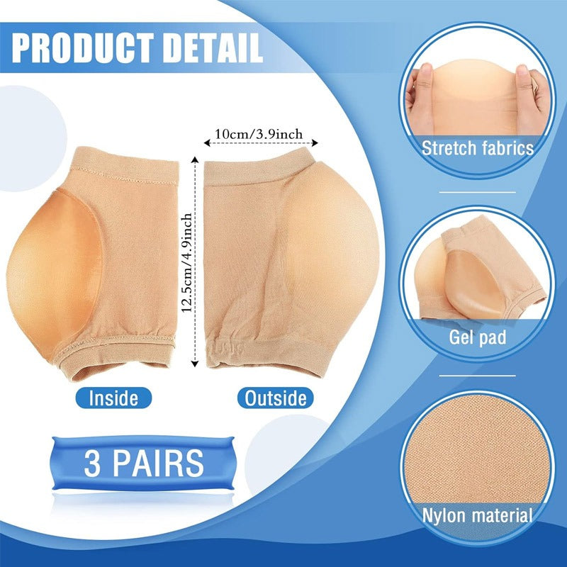 Silicone Heel Protector Moisturizing Gel Socks 1 Pair