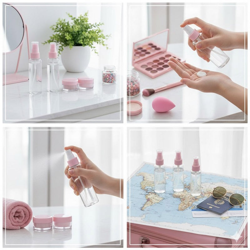 5Pcs Travel Refillable Containers