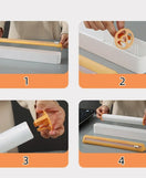 Plastic Food Wrap Dispenser With Cutter