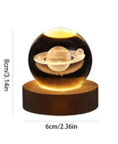 3D Crystal Ball LED Night Light