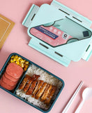 Lunch Box 2 Compartment With Spoon