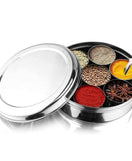 7 Piece Spices Masala Box Stainless Steel