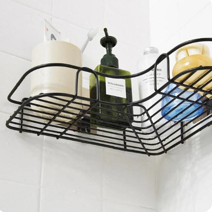 Bathroom Corner Rack Self-Adhesive