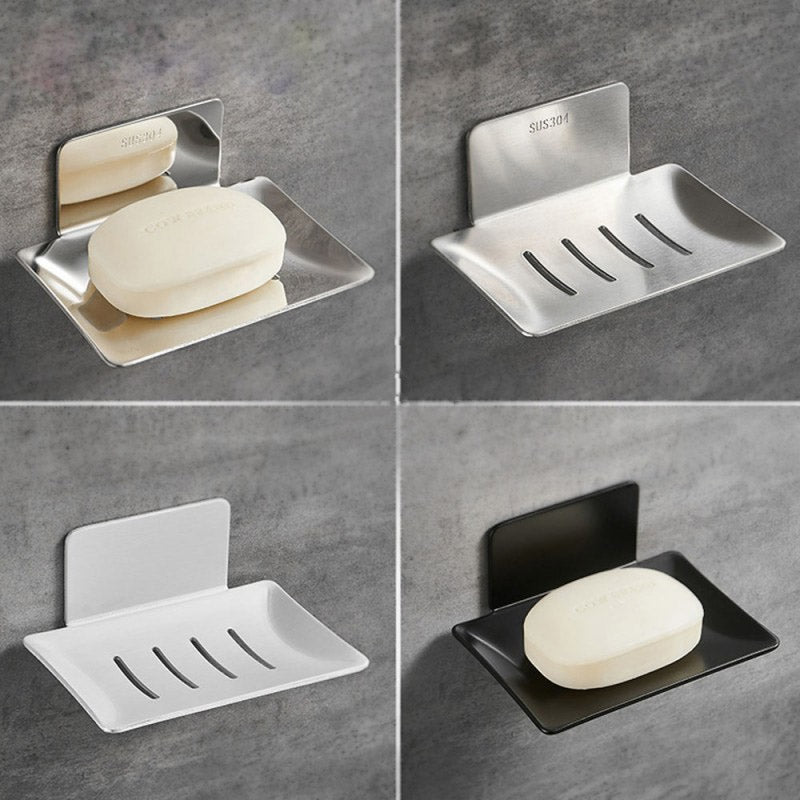 Metal Soap Dish Holder Wall-Mounted