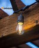 Rechargeable Hanging Bulb Light With 3 Modes