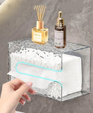 Wall-Mounted Acrylic Tissue Box Holder