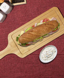 Bamboo Platter Tray With Handle