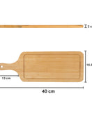 Bamboo Platter Tray With Handle