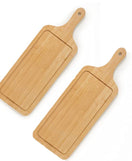 Bamboo Platter Tray With Handle