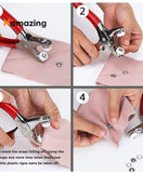 Metal Snap Button Plier Hand Press