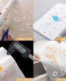 Anti-Slip Drawer Sunflower PVC Sheet Roll
