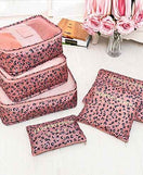 6 Pcs Travel Packing Organizer