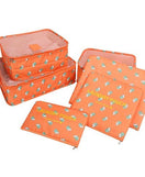 6 Pcs Travel Packing Organizer