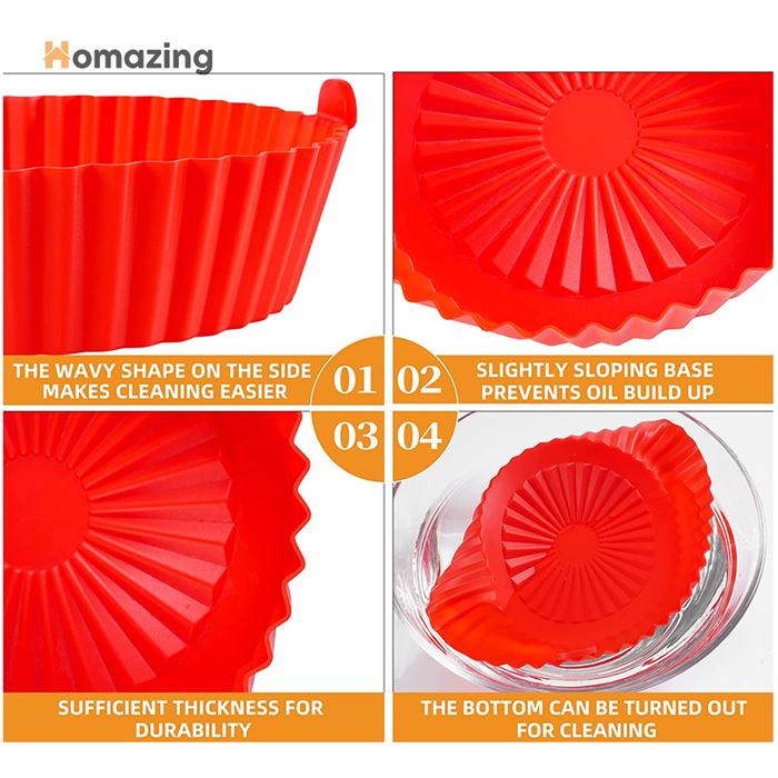 Air Fryer Silicone Baking Tray