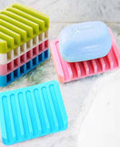 Flexible Silicone Soap And Jewelry Dish Plate Bathroom Accessories