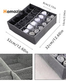 Socks Storage Organizer Box 24 Pocket