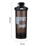 Portable Water Bottle Shaker 800ML