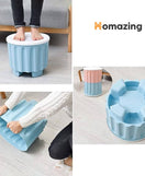 Round Stackable Storage Stool