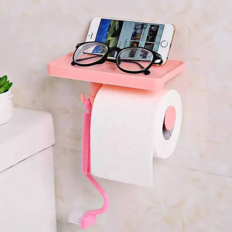 Multipurpose Tissue Roll Holder Self Adhesive