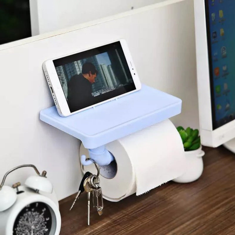 Multipurpose Tissue Roll Holder Self Adhesive