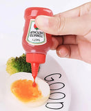 Mini Plastic Squeeze Bottle Pack Of 2