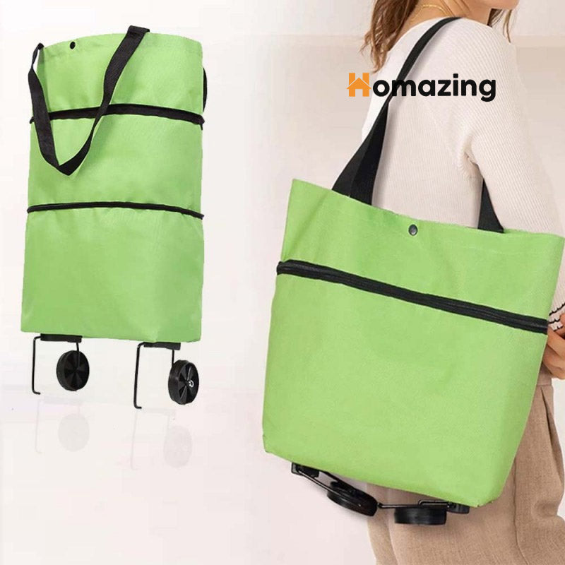 Folding Shopping Pull Cart Trolley Bag