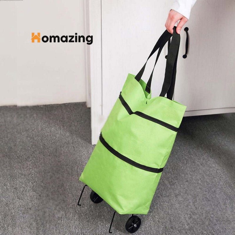 Folding Shopping Pull Cart Trolley Bag