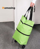 Folding Shopping Pull Cart Trolley Bag
